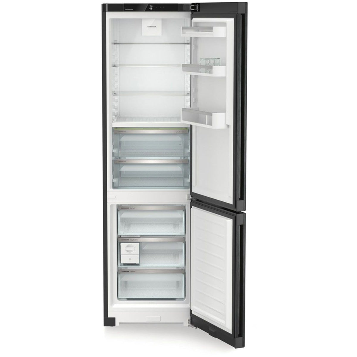 Liebherr CBNBDA 572I Plus 60cm BioFresh No Frost Fridge Freezer Black