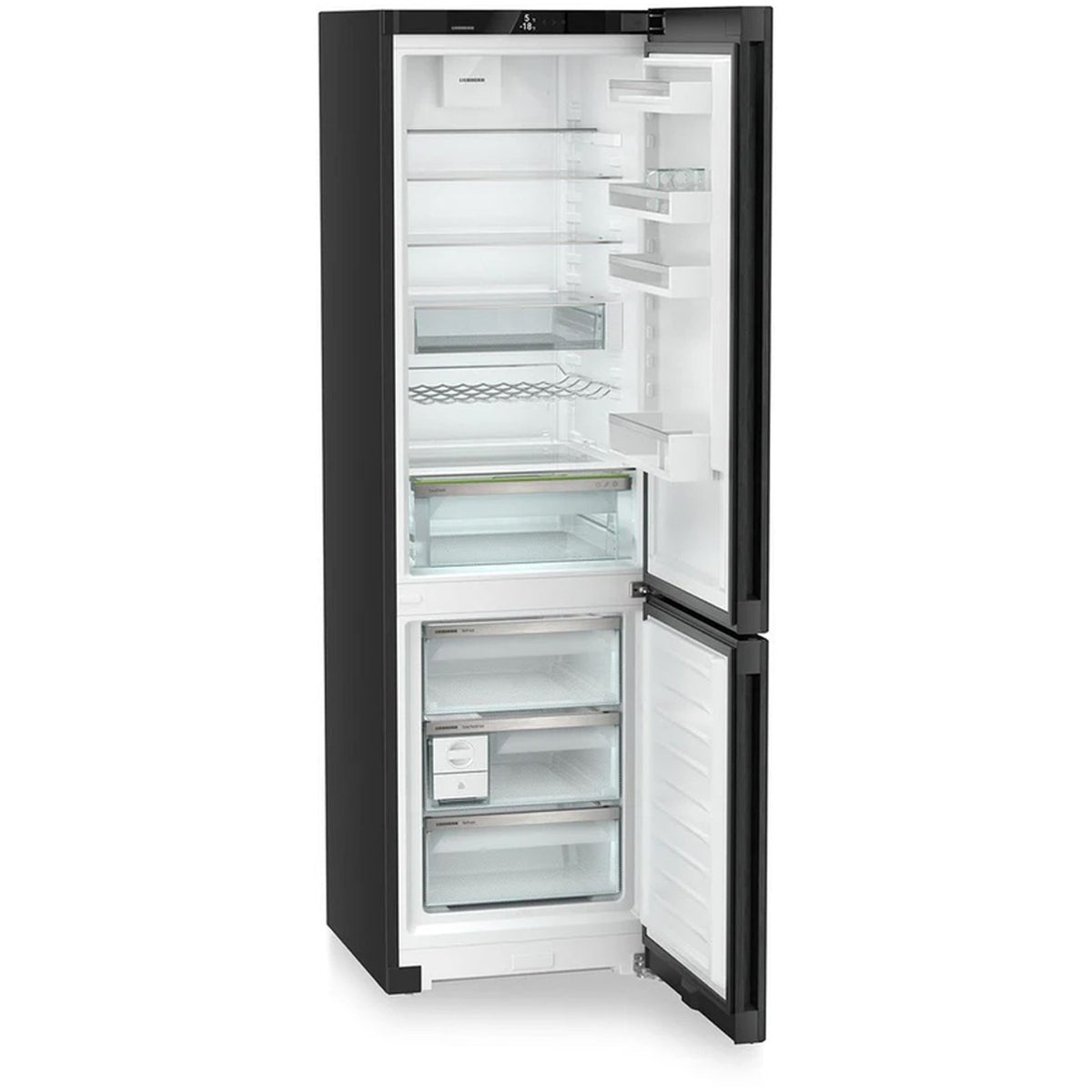 Liebherr Plus CNBDA5723 60cm Easy Fresh No Frost Fridge Freezer Black