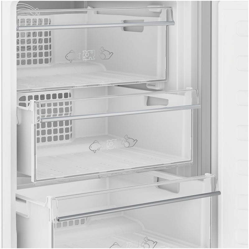 Blomberg KGM4524 54cm Frost Free Fridge Freezer White