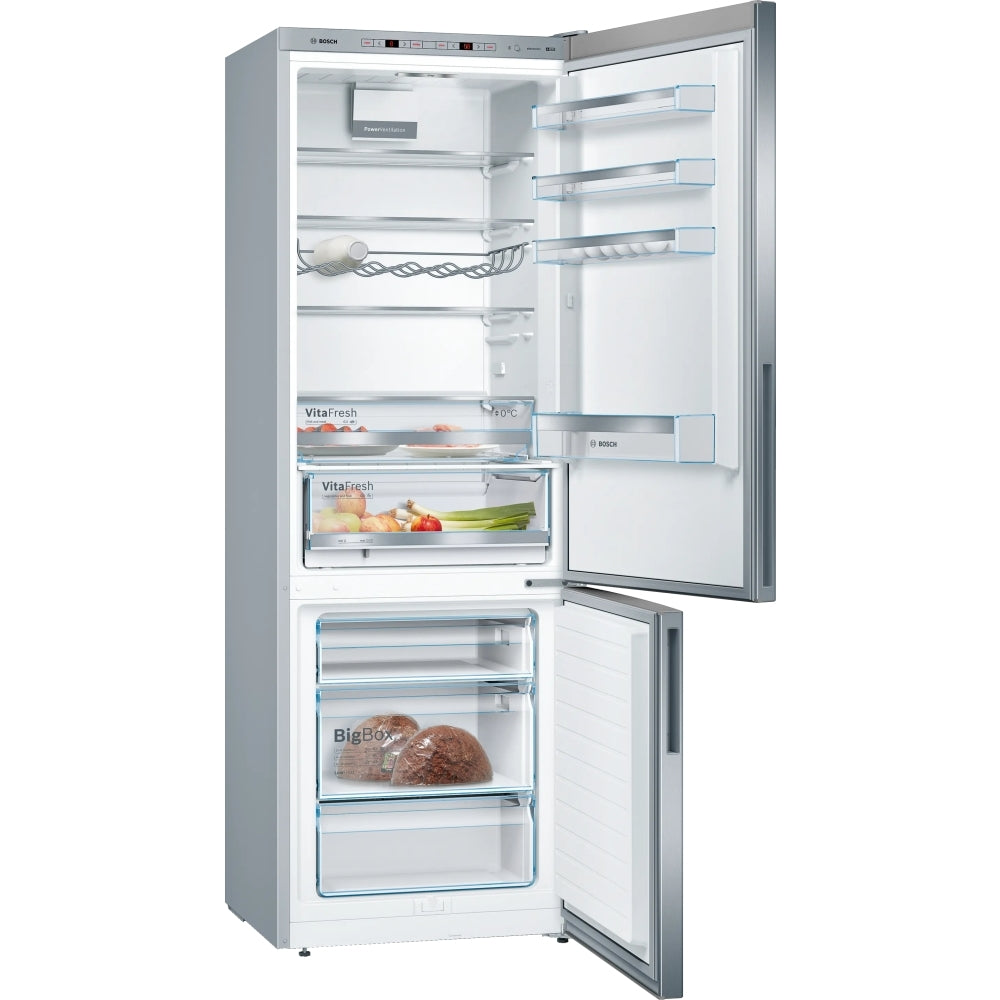 Bosch KGE49AICAG Series 6 Freestanding Low Frost Fridge Freezer - C Energy Rated