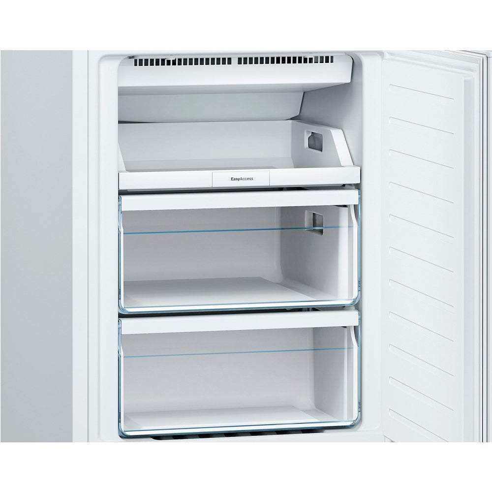 Bosch Series 2 KGN36NWEAG 186cm Freestanding Frost Free Fridge Freezer White - E Rated