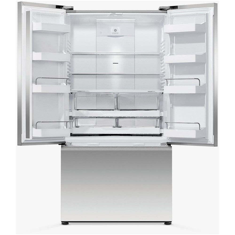 Fisher And Paykel RF540ANUX6 Series 7 Freestanding Plumbed-In American Fridge Freezer Stainless Steel