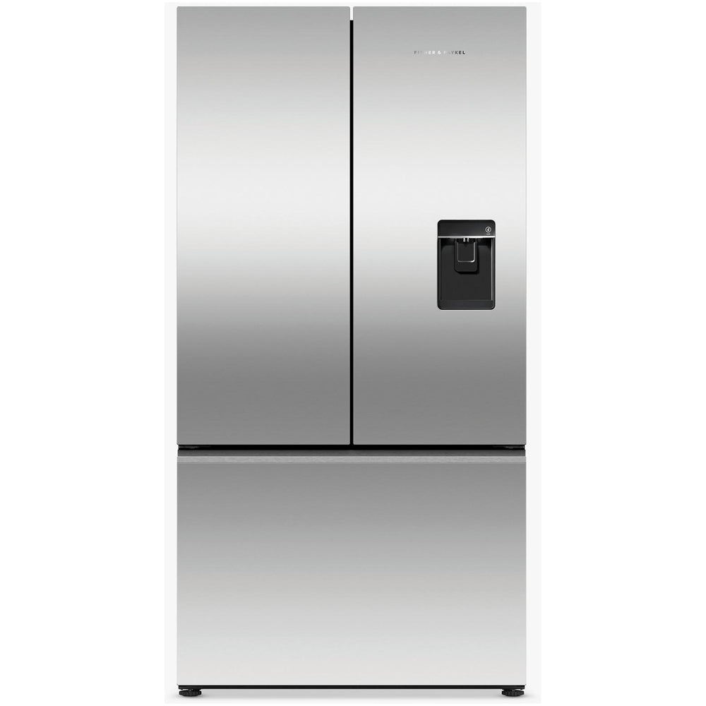 Fisher And Paykel RF540ANUX6 Series 7 Freestanding Plumbed-In American Fridge Freezer Stainless Steel