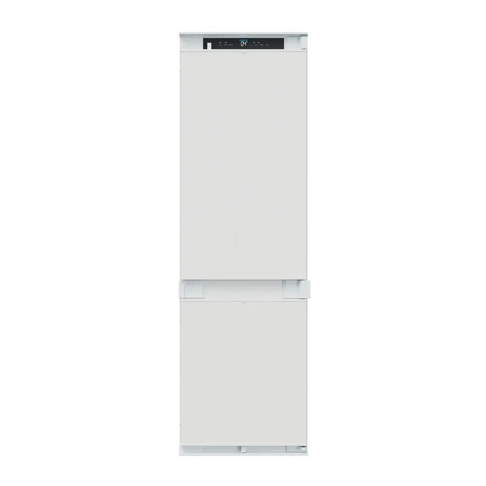 Haier HBQW5518EK-UK 177cm 70/30 Integrated Total No Frost Fridge Freezer with Sliding Door Hinge White - E Rated