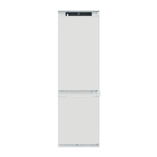 Haier HBQW5518EK-UK 177cm 70/30 Integrated Total No Frost Fridge Freezer with Sliding Door Hinge White - E Rated