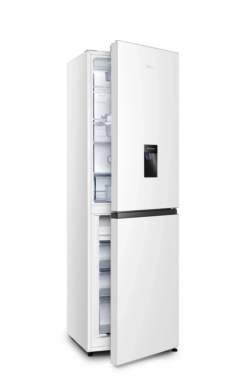 Hisense RB327N4WWE 50/50 Total No Frost Fridge Freezer White - E Rated
