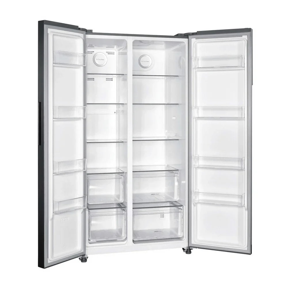 Hoover H-FRIDGE 500 HHSBSO-6174XK-1 Frost Free American Fridge Freezer Stainless Steel