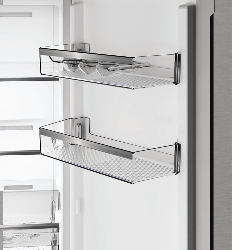 Hotpoint HPG2 6513 XBR4UK Dual No Frost American Fridge Freezer with VitalCare Dark Inox HPG26513XBR4UK