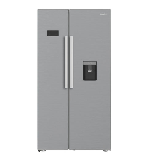 Hotpoint HPG26583WXP4UK Dual No Frost American Fridge Freezer Stainless Steel