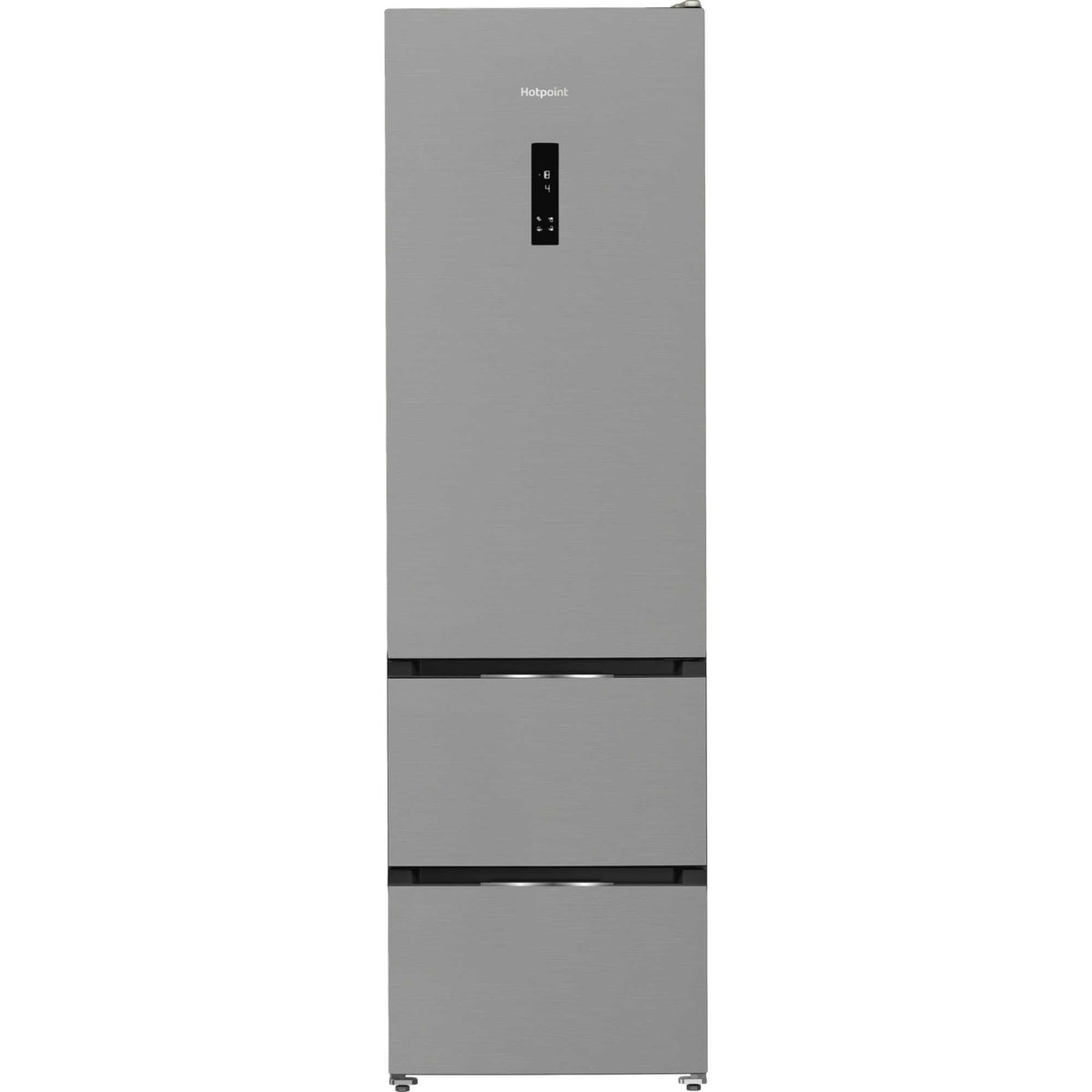 Hotpoint HPKF5351XP4UK Dual No Frost Freestanding Fridge Freezer with Even Flow Inox