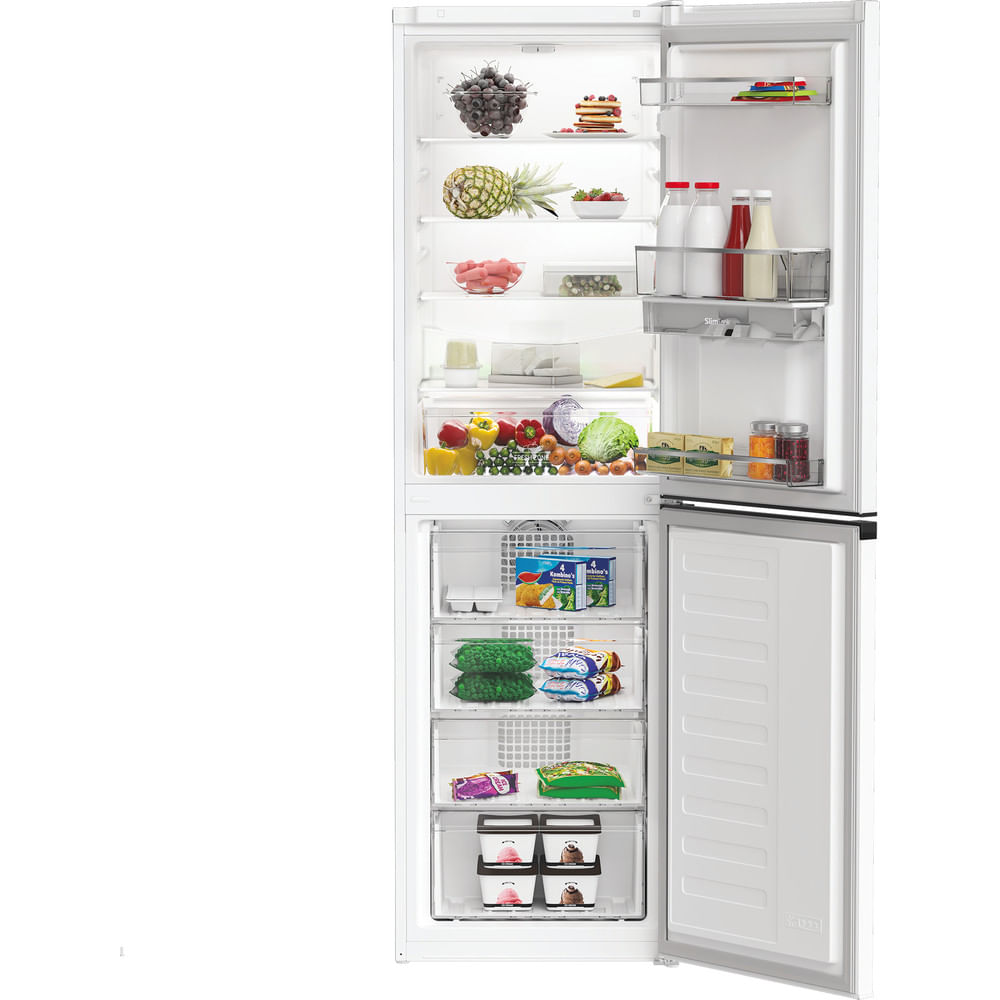 Hotpoint HPKH 1261W W4UK Freestanding No Frost 50/50 Fridge Freezer with Water Dispenser HPKH1261WW4UK