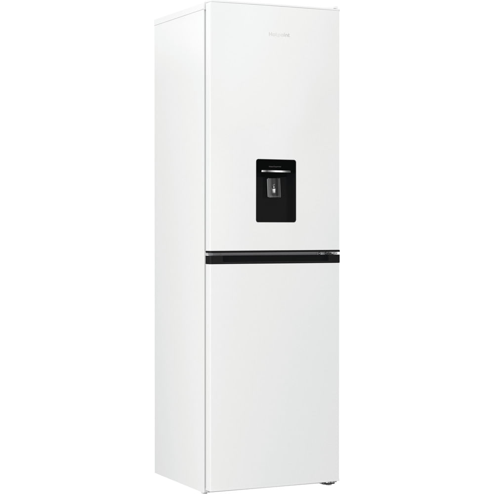 Hotpoint HPKH 1261W W4UK Freestanding No Frost 50/50 Fridge Freezer with Water Dispenser HPKH1261WW4UK