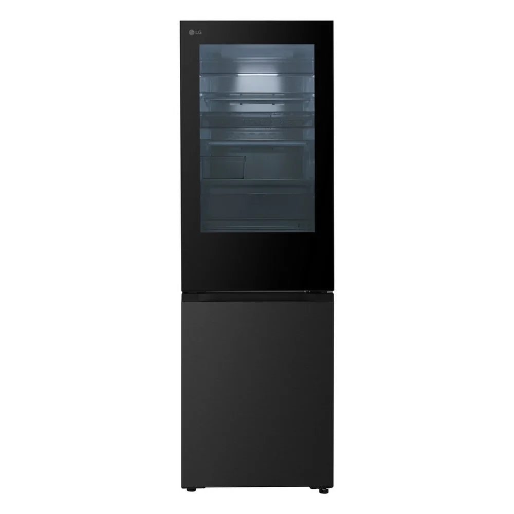 LG GBGS514CEV Fit & Max Total No Frost Freestanding Fridge Freezer 60/40 Black - C Rated