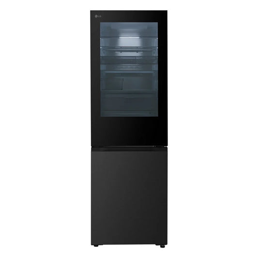 LG GBGS514CEV Fit & Max Total No Frost Freestanding Fridge Freezer 60/40 Black - C Rated