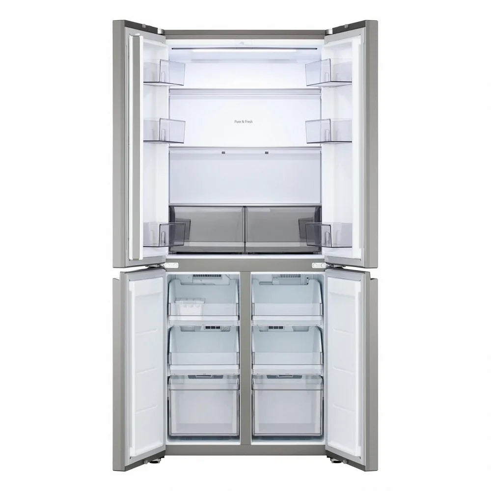 LG GMBS30SEPY Wifi Connected Non-Plumbed Frost Free Multi-door American Fridge Freezer Silver - E Rated