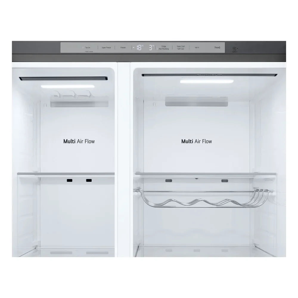 LG GSXE81PYBE 628L InstaView with Ice and Water Non-Plumbed American Fridge Freezer - Silver