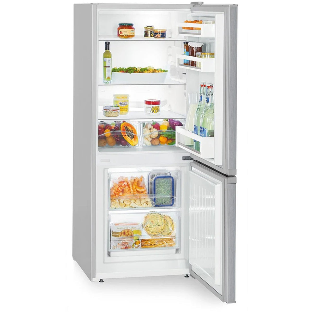 Liebherr Comfort CUELE2331 55cm 210L Freestanding Fridge Freezer Silver