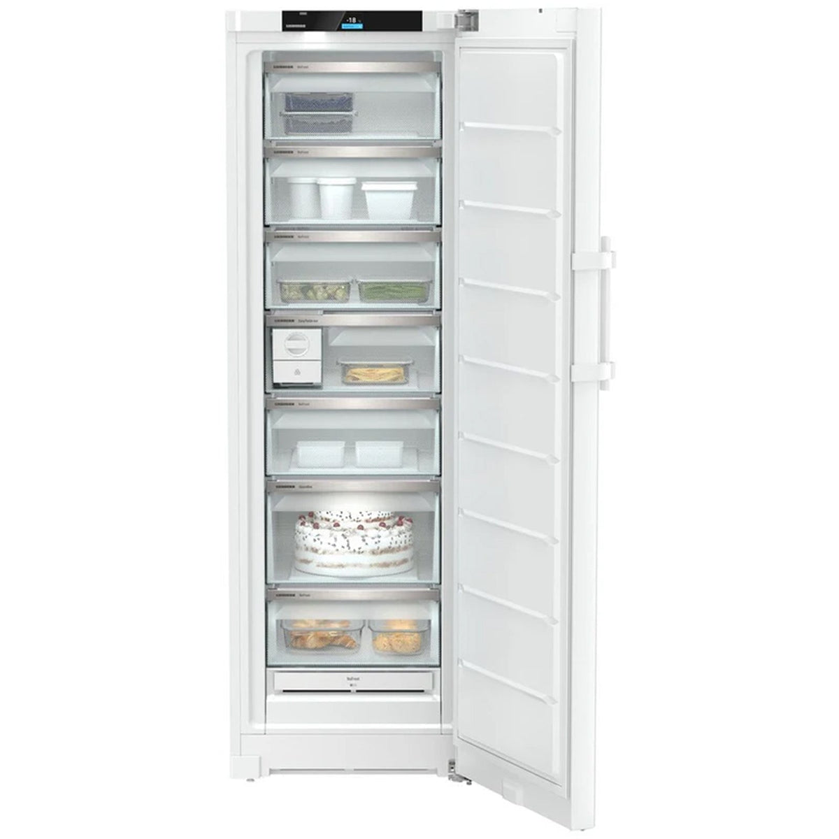 Liebherr Peak FNC527I 60cm No Frost Tall Freestanding Freezer White