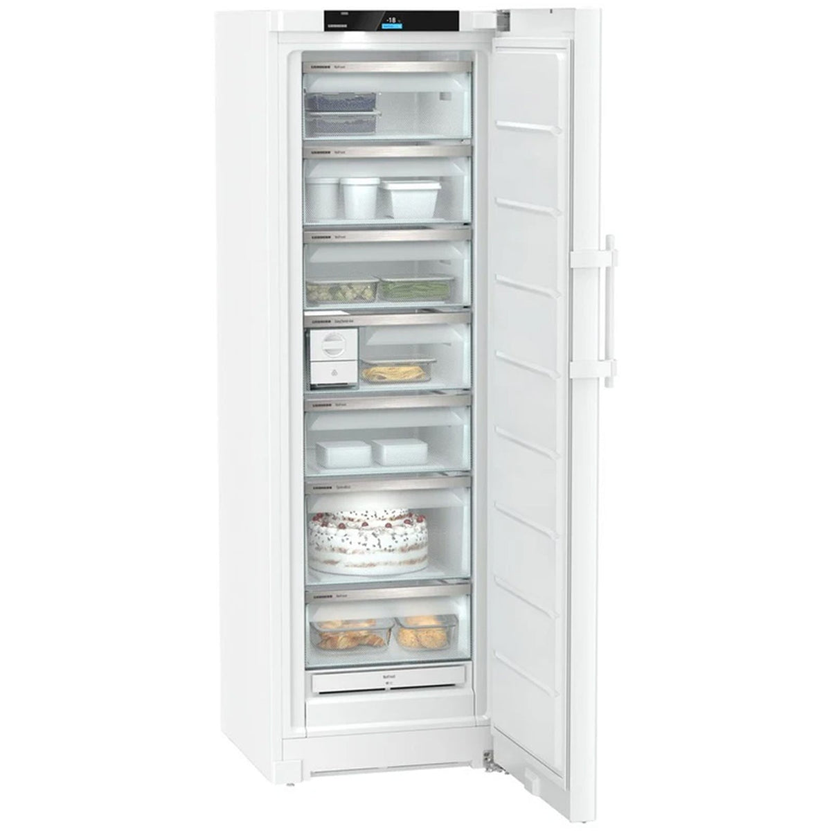 Liebherr Peak FNC527I 60cm No Frost Tall Freestanding Freezer White