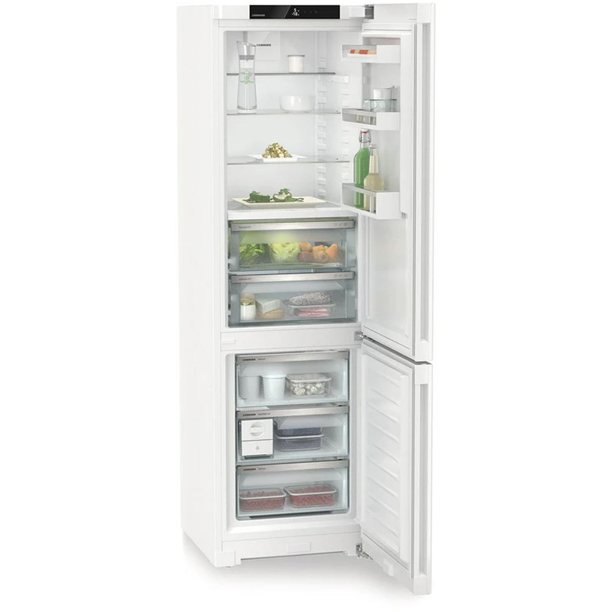 Liebherr Plus CBNC5723 60cm BioFresh No Frost Fridge Freezer White