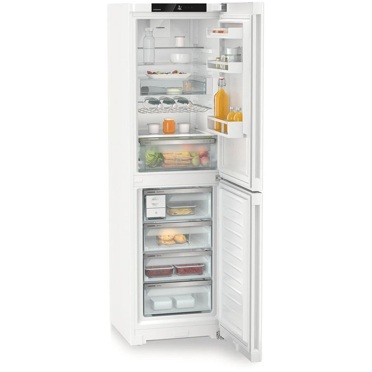 Liebherr Plus CNC5724 60cm Easy Fresh No Frost Fridge Freezer White