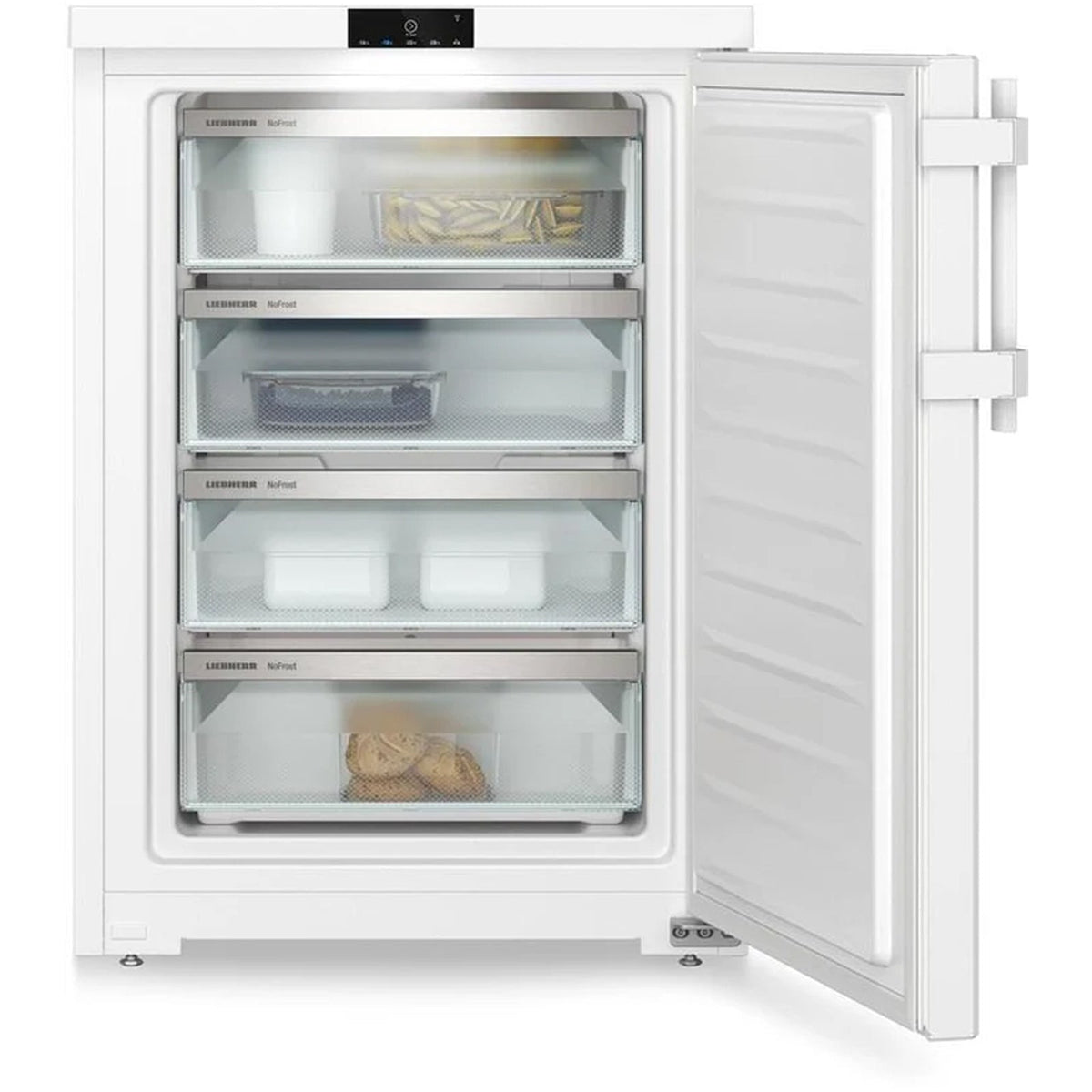 Liebherr Plus FNDI1624 92L 60cm No Frost Under Counter Freestanding Freezer White
