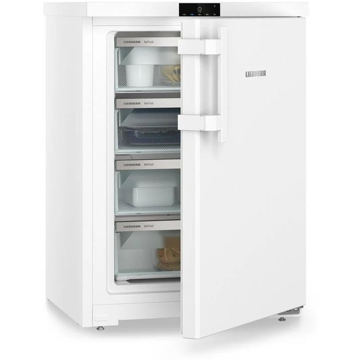 Liebherr Plus FNDI1624 92L 60cm No Frost Under Counter Freestanding Freezer White