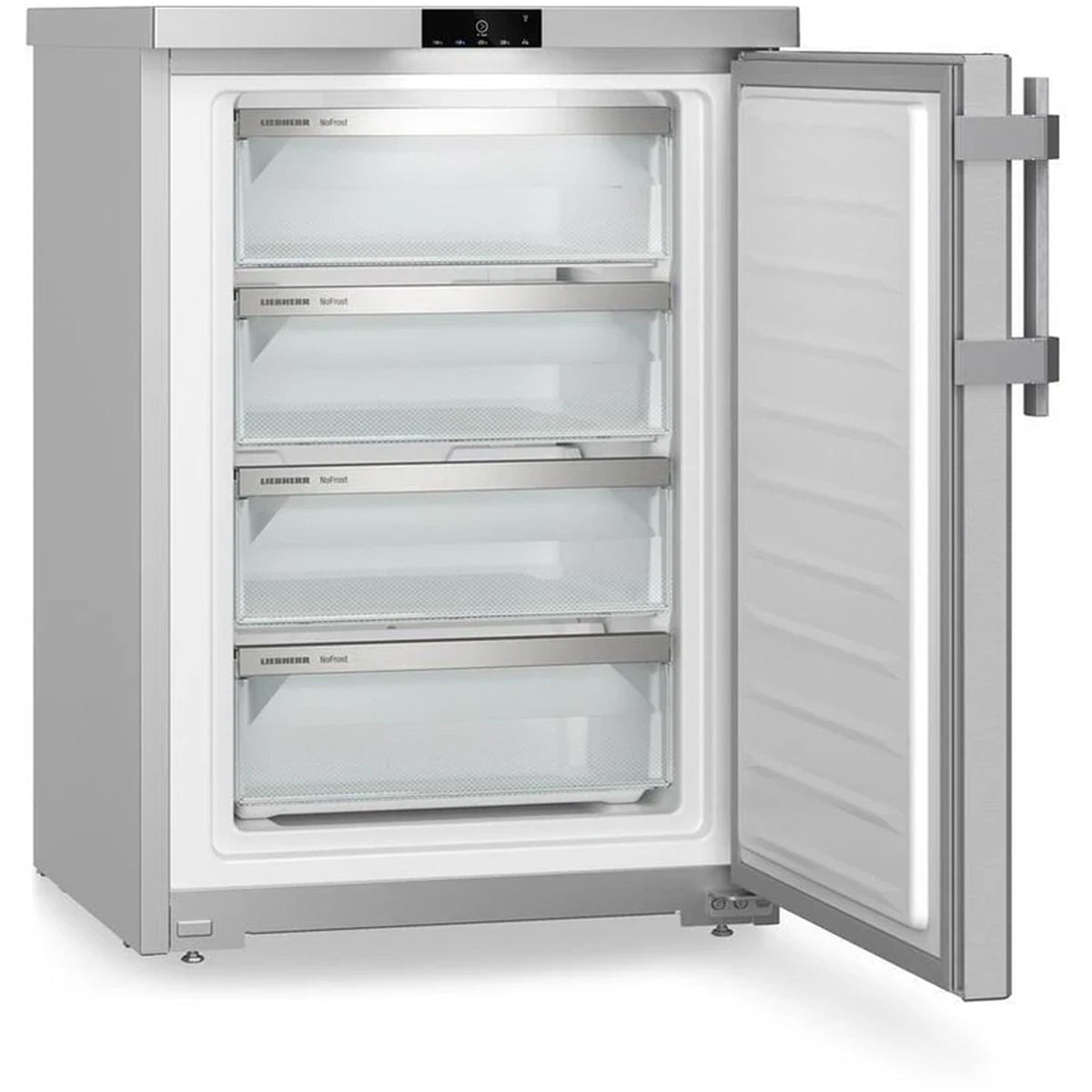 Liebherr Plus FNSDDI1624 60cm No Frost Under Counter Freestanding Freezer Stainless Steel