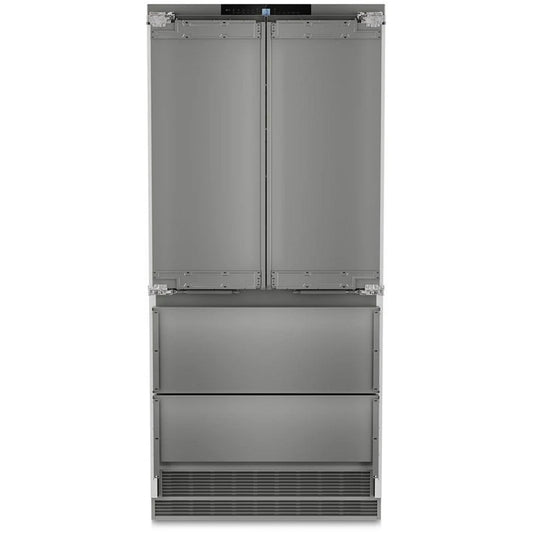 Liebherr Premiumplus ECBNE8872 Bio Fresh No Frost Built in Fridge Freezer Stainless Steel