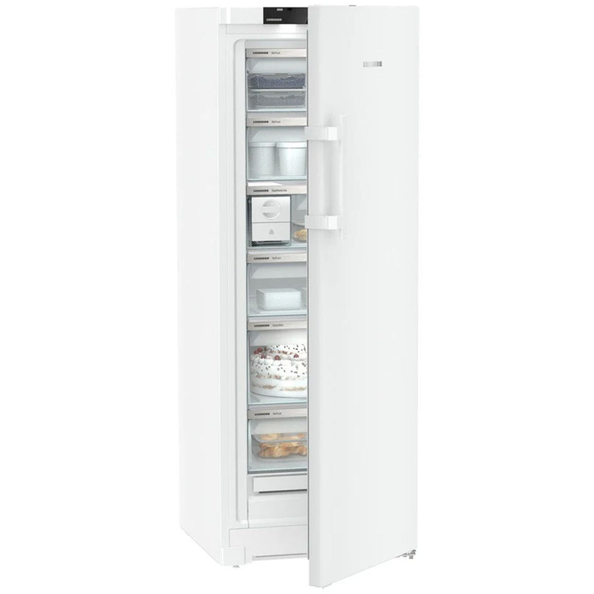 Liebherr Prime FNB505I 277L 60cm No Frost Upright Tall Freezer White