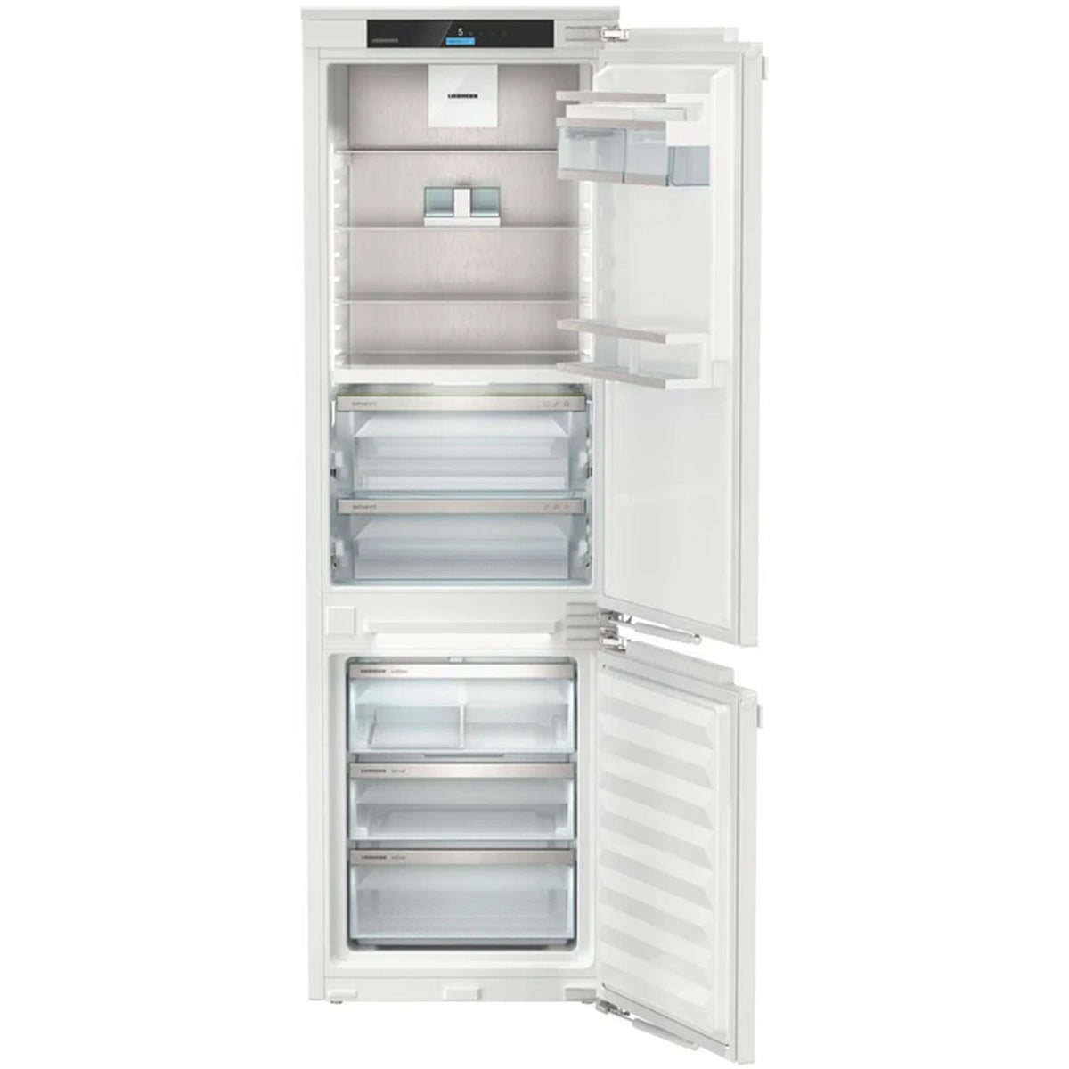 Liebherr Prime ICBNDI5163 178cm 246L Bio Fresh No Frost Fully Integrated Fridge Freezer White