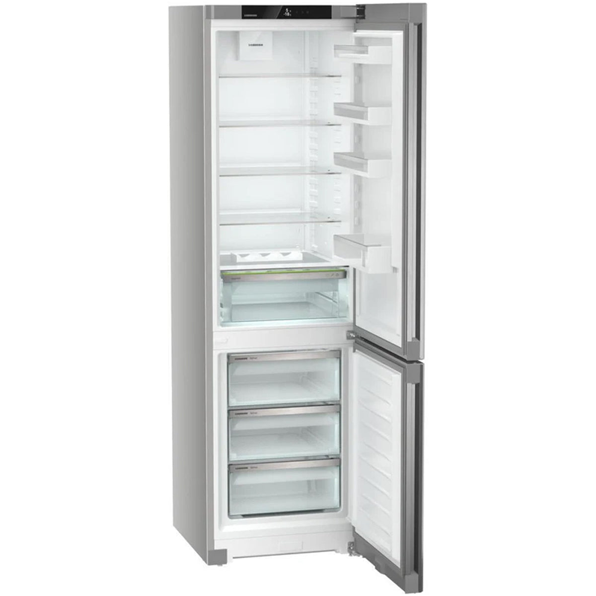 Liebherr Pure CNSFD5703 60cm 369L No Frost Fridge Freezer Silver