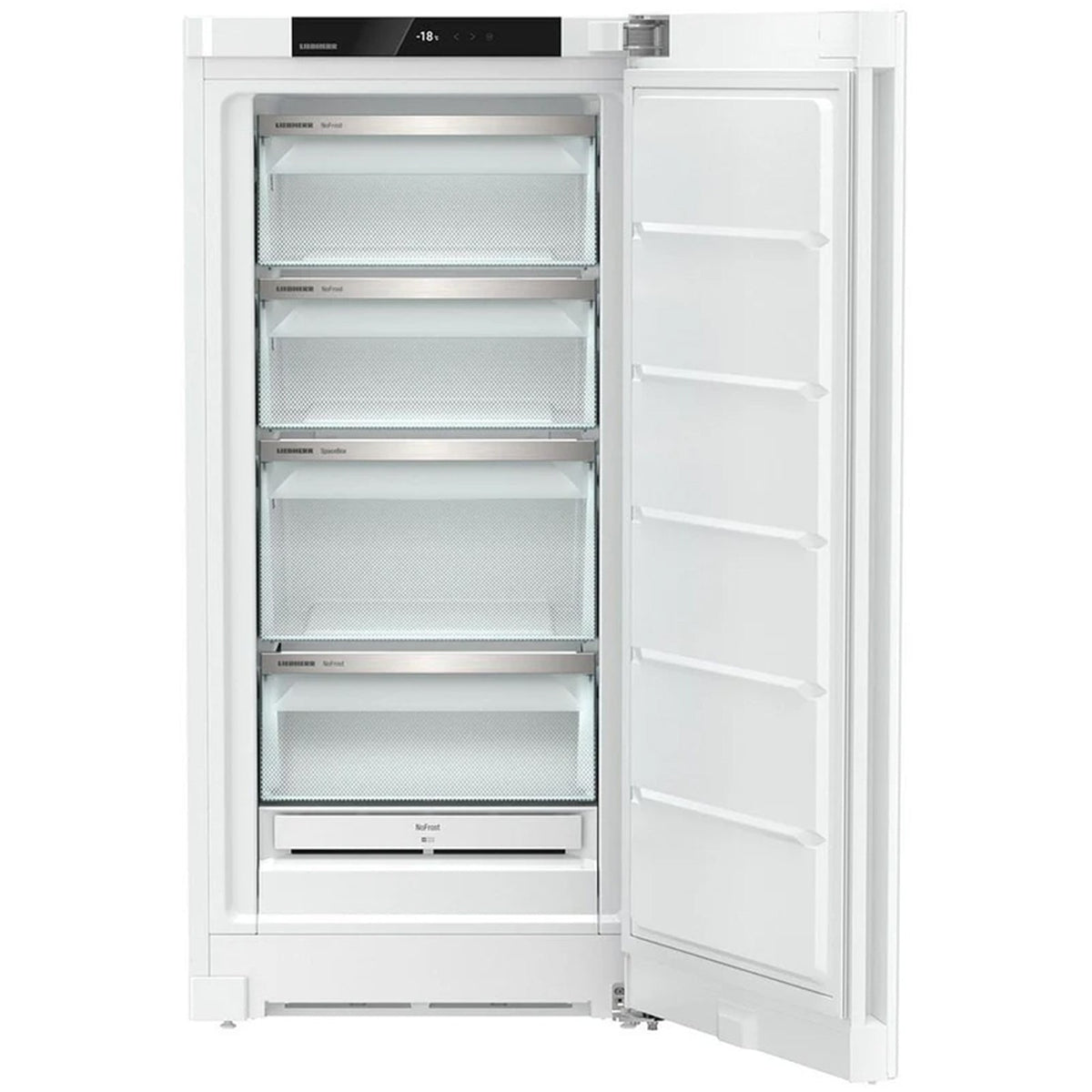 Liebherr Pure FNE4204 60cm 160L No Frost Freestanding Tall Upright Freezer White