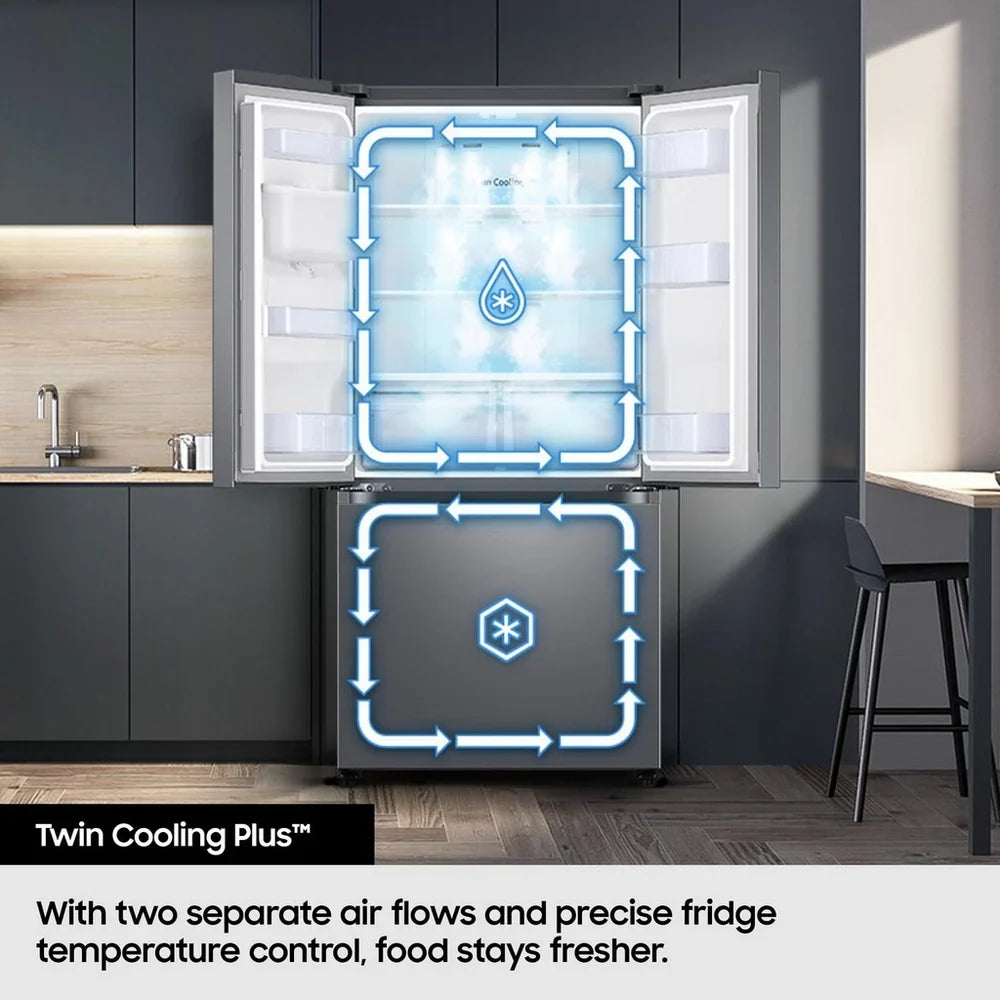 Samsung RF50C532EB1 Series 7 SpaceMax American Style Smart Fridge Freezer Black