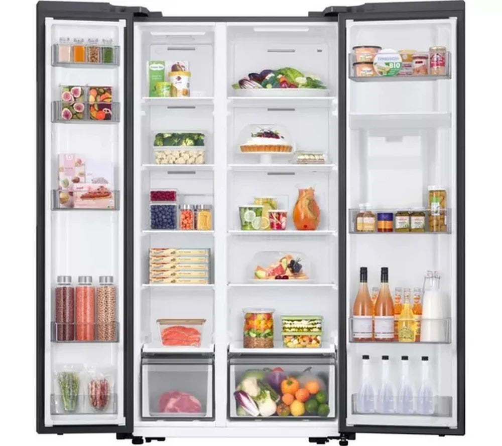 Samsung RS57DG410EM9EU Bespoke AI Series 7 SpaceMax Smart American-Style Fridge Freezer Silver