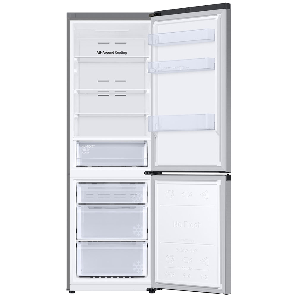 Samsung Series 6 RB34C600ESAEU SpaceMax 344L Frost Free Smart Fridge Freezer Silver