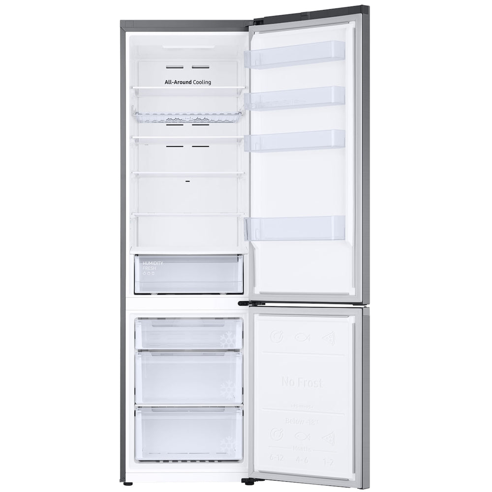 Samsung Series 6 RB38C602CS9EU SpaceMax 390L Frost Free Fridge Freezer Matte Stainless